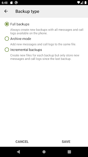 SMS Backup & Restore Gallery 7