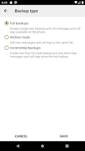 SMS Backup & Restore screenshots 8