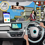Cover Image of Télécharger Jeux de taxi Jeu de voiture de conduite 3D  APK
