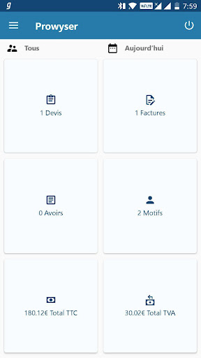 ProwyserTab Screen 2