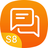 SMS Messenger style Samsung - S8 Message icon