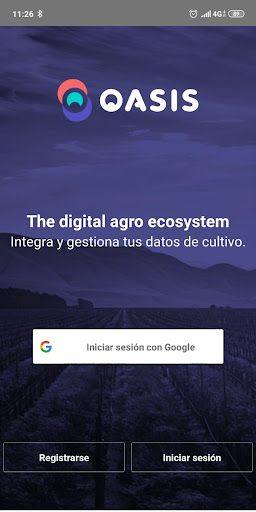 Android application OASIS - The Digital Agro Ecosy screenshort
