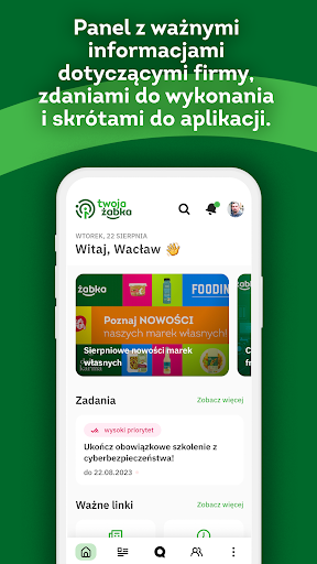 Android application Twoja Żabka screenshort