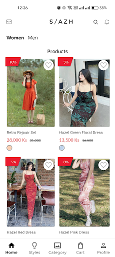 Android application Slazh screenshort