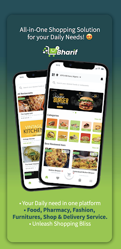 Bharif | Online Shopping Screen 2