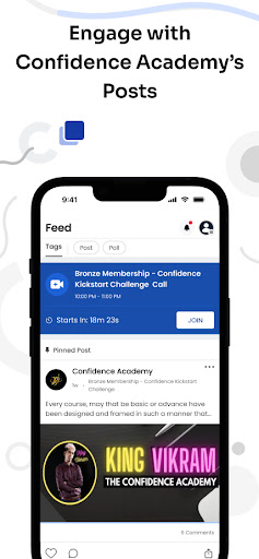 Confidence Academy Screen 2