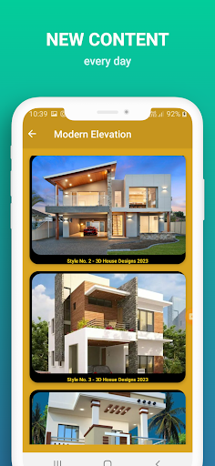 House Designs 3D Plan Interior Screen 3