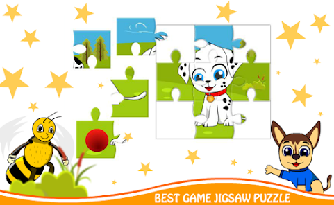 Puppy Jigsaw Puzzle Paw Bee  screenshots 1