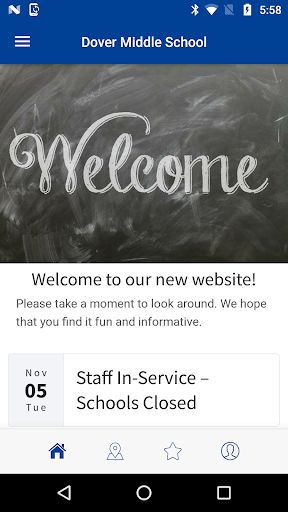 Screenshot of Dover Public Schools