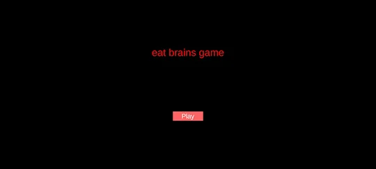 Eat Brains Zombie