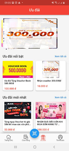 Android application ONE DMS Loyalty screenshort