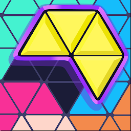 Triangle Tangram: imaxe da icona