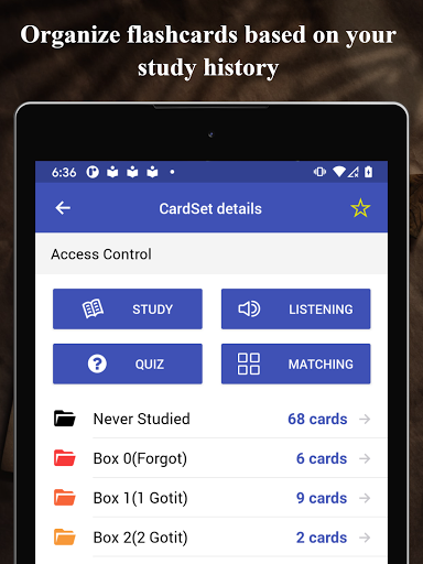Screenshot of LEED Flashcards