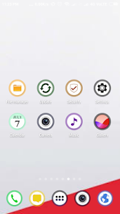 Onyx Pixel – екранна снимка на пакет с икони