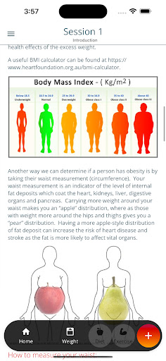 Android application Alfred Health - Prehp screenshort