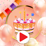 Cover Image of Download Make Birthday Video With Music  APK