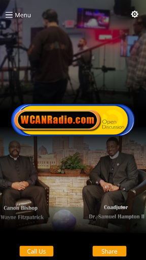 Android application WCAN Radio screenshort