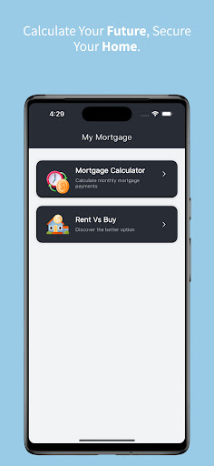 Android application MyMortgage screenshort