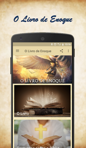 Android application O Livro de Enoque screenshort