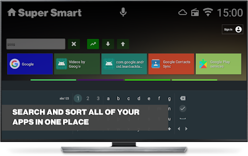 Super Smart TV Launcher LIVE Capture d'écran