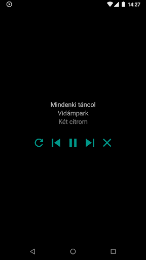 Android application Random Player screenshort