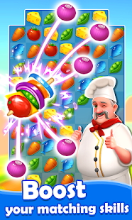 Yummy Swap - Chef Cooking & Match 3 Puzzle Game