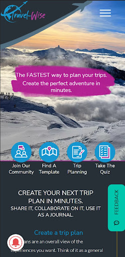 Android application Travel-Wise screenshort
