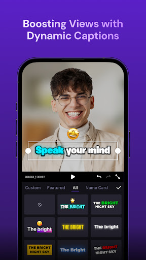 Screenshot of Zeemo:AI video maker & Caption