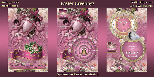 Android application Easter Greetings theme screenshort
