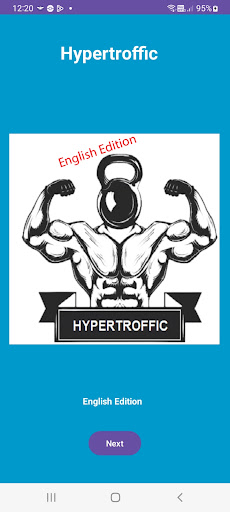 Android application Hypertroffic english edition screenshort