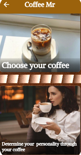 Android application Coffee Mr: coffee in the home. screenshort