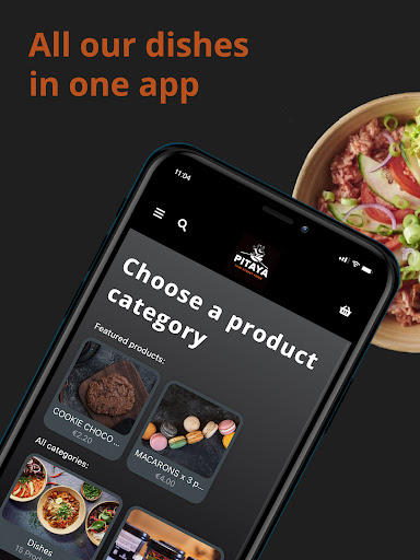 Android application Pitaya BE screenshort
