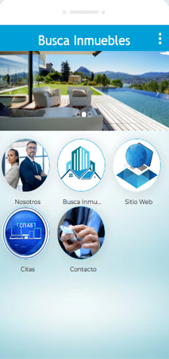 Android application Busca Inmuebles screenshort