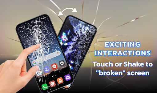 Broken Screen - Phone Prank