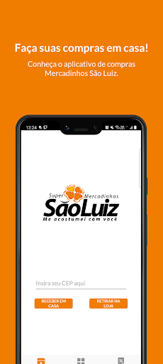 Android application Mercadinhos São Luiz screenshort