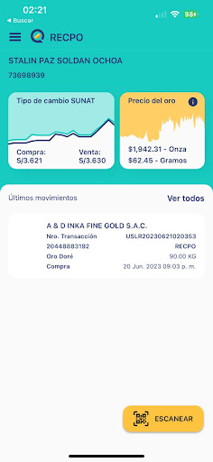 Qori - Pruebas Screen 2