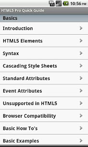 HTML5 Pro Quick Guide APK (Paid/Full) 1