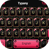 Pink Bow Theme&Emoji Keyboard icon