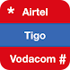 USSD Tanzania -Airtel, Tigo, V - Androidアプリ