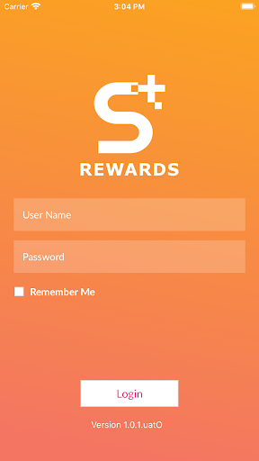 Android application S⁺ Rewards Merchant screenshort