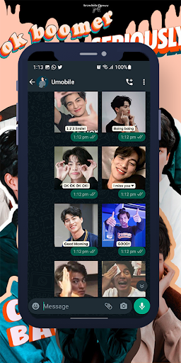Android application Gulf Kanawut WASticker screenshort