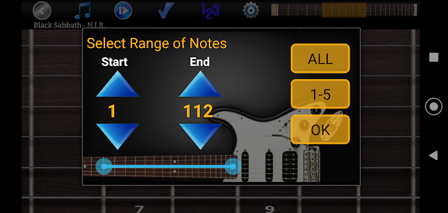 Gitarre Riff Pro Captura de pantalla