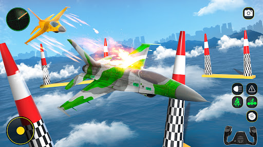 Android application Plane Crash: Flight Simulator screenshort