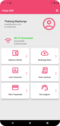 Hluka Wifi Screen 2