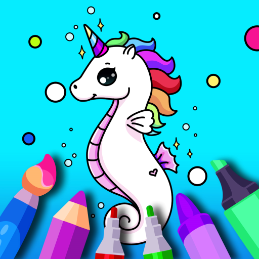 Kids Art - Coloring Book logo