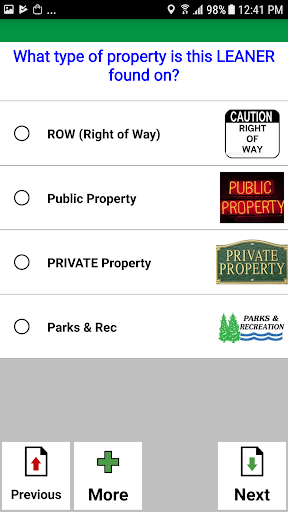 Krinkle Debris Tracker Screen 2