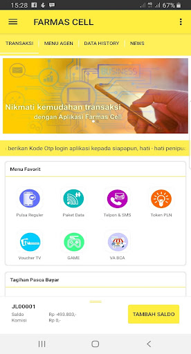 FARMAS CELL - Agen Pulsa Paling Murah