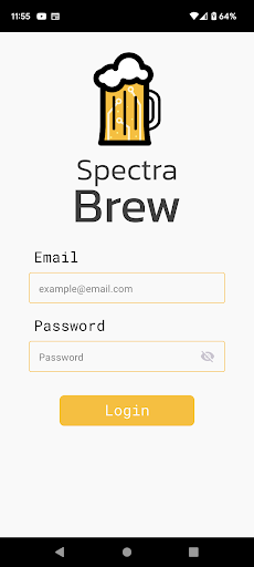 Android application Spectra Brew Contributor screenshort