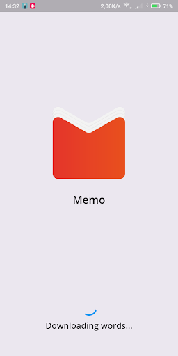 Android application Memo picture dictionary screenshort