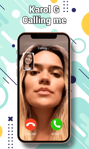 Karol G Vídeo Call llamada